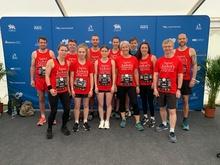 91fans's Staff raise money for Humanitas at Cambridge Half Marathon